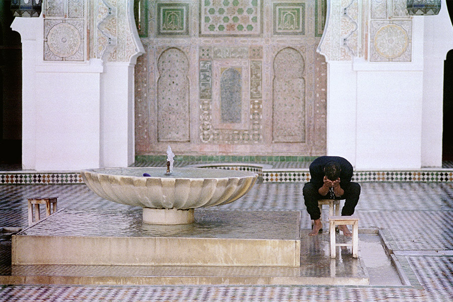 Fes, Morocco 2016: ablutions before prayer.